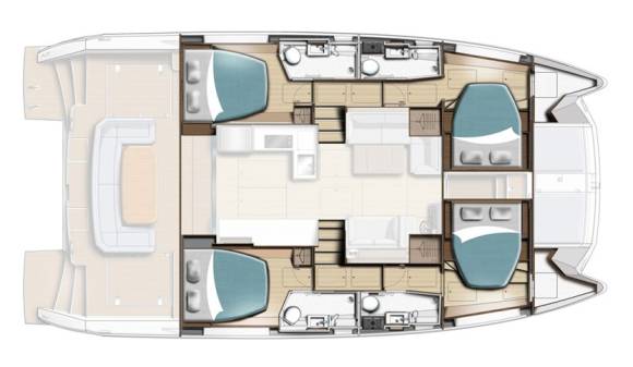 Moorings 464 PC – 4 Cabin Catamaran
